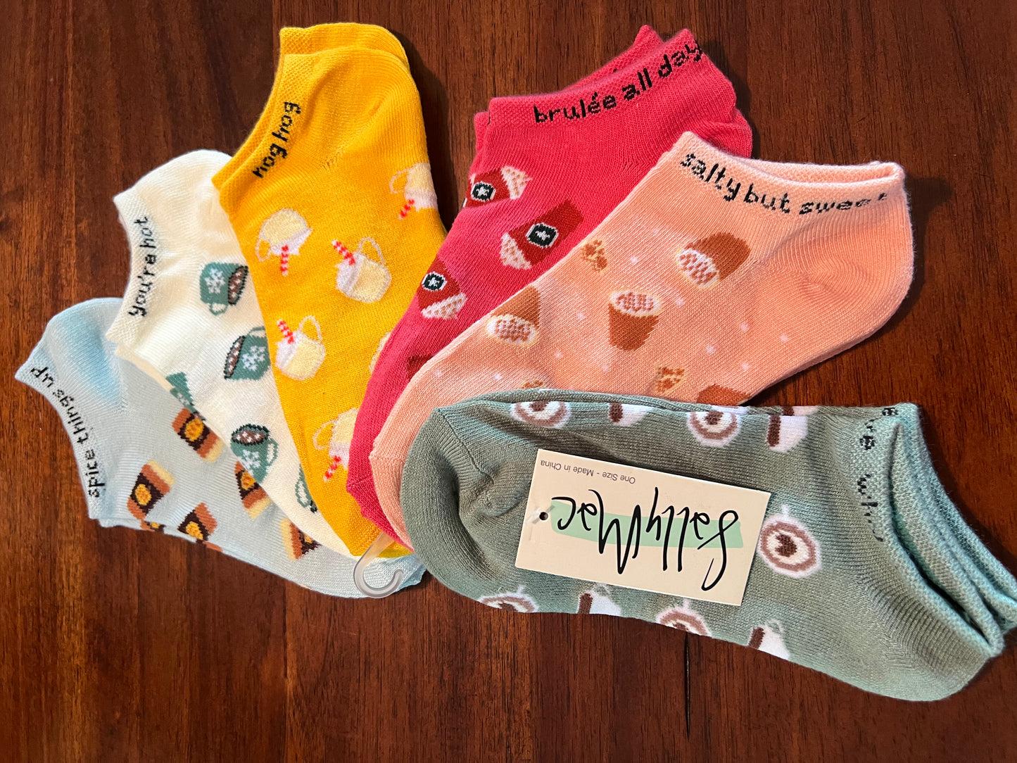 Sally Mac Ladies 6PK No Show