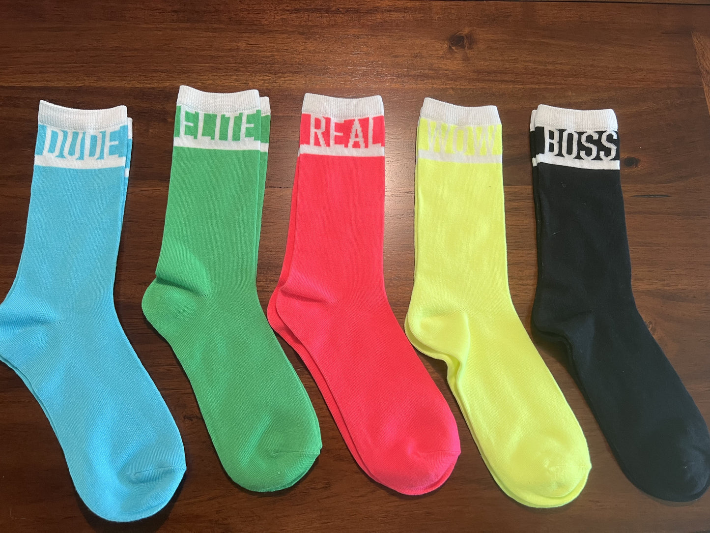 Cush Men’s 5PK Colorful Crews