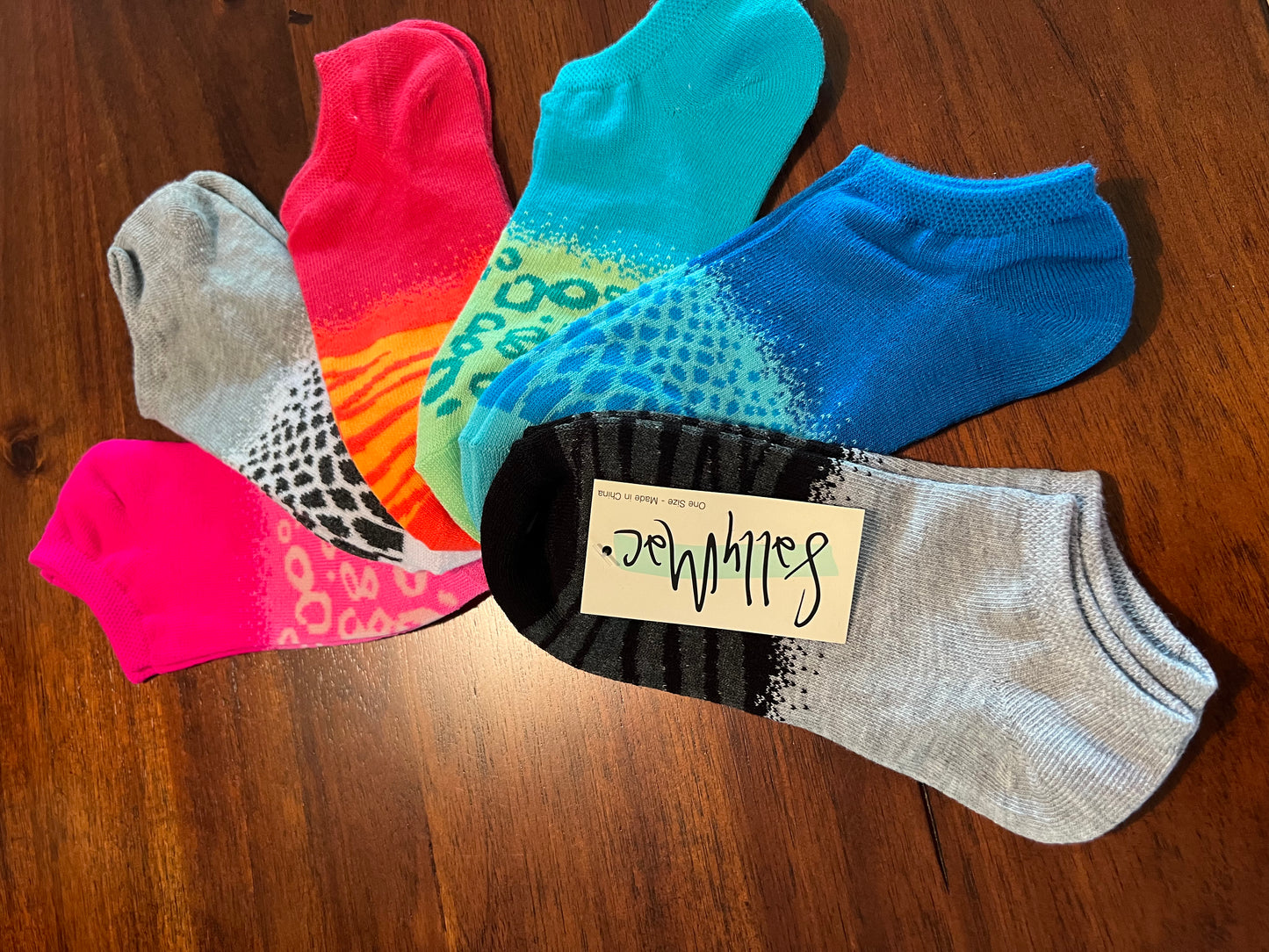 Sally Mac Ladies 6PK No Show