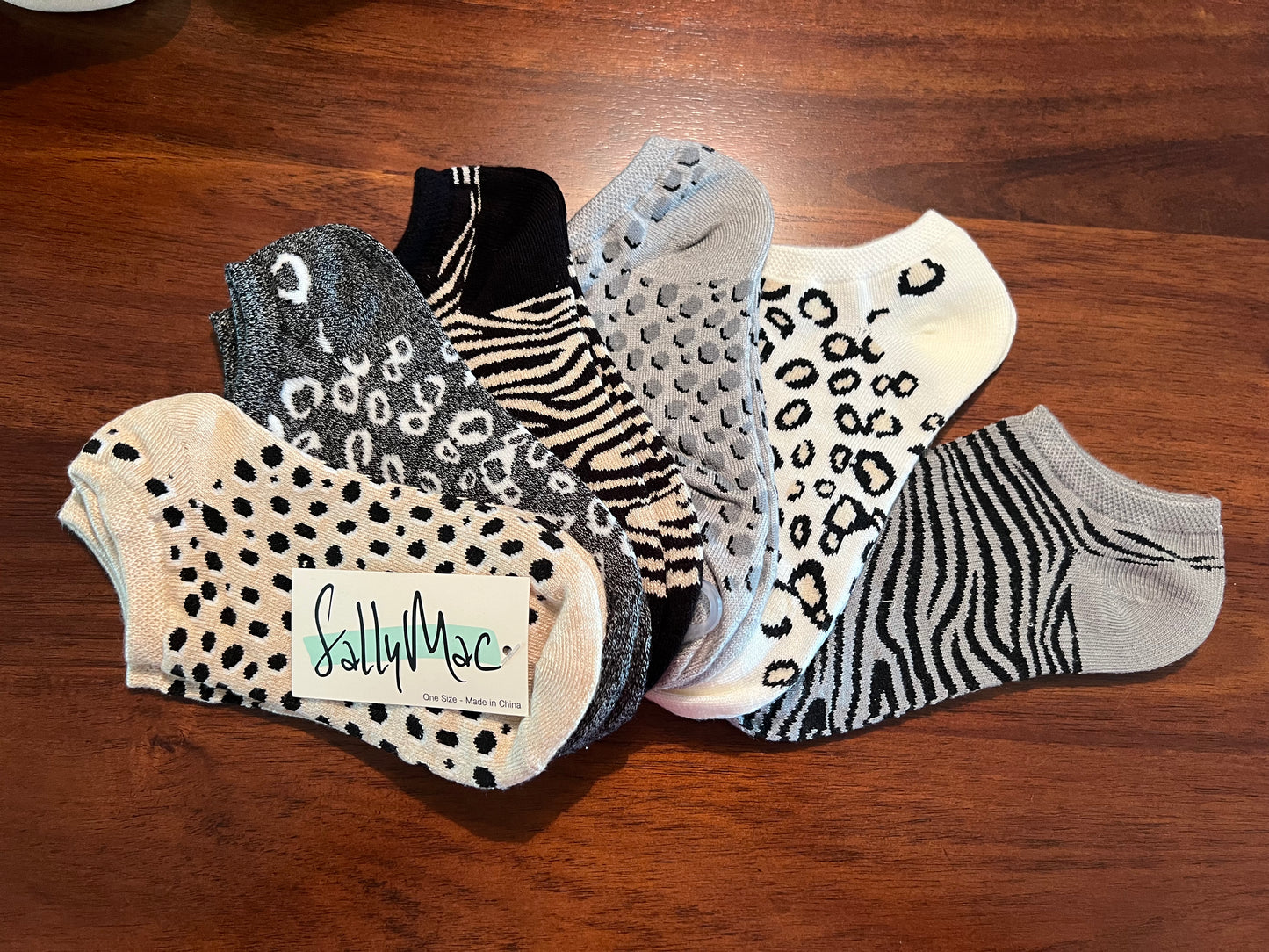 Sally Mac Ladies 6PK No Show
