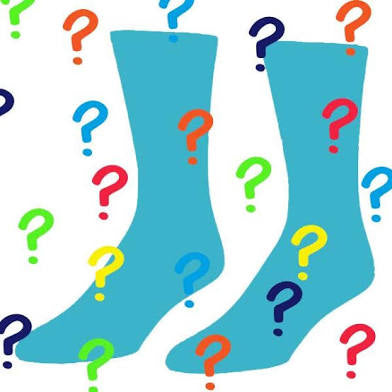 Mens 3 packs (6 pairs each) no shows Mystery